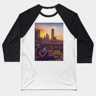 Pier 17, Manhattan, New York City Baseball T-Shirt